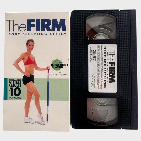 The Firm VHS Cassette Tape Express Total Body Shaping 35 Minutes - Picture 1 of 5
